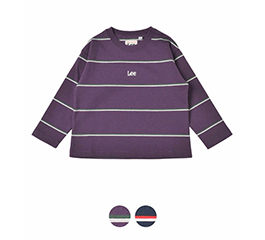 LEE LOOSE FIT BORDER L/S TEE