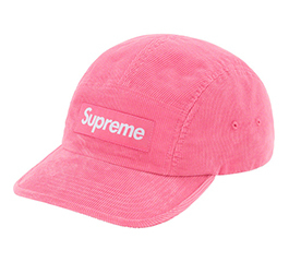 Supreme Fine Wale Corduroy Camp Cap 