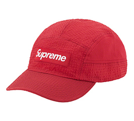 Supreme Mesh Seersucker Camp Cap