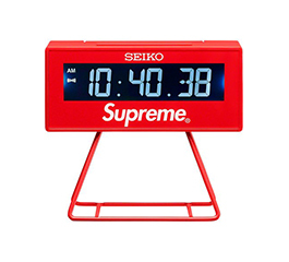SUPREME 21ss SEIKO Marathon Clock