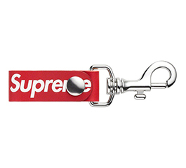 Supreme Leather Key Loop 