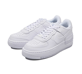 NIKE WMNS AIR FORCE 1 SHADOW TRIPLE WHITE
