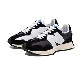 NEW BALANCE MS327 LB1 BLACK / WHITE