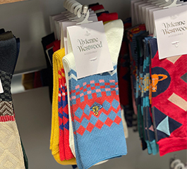 Vivienne Westwood socks argyle