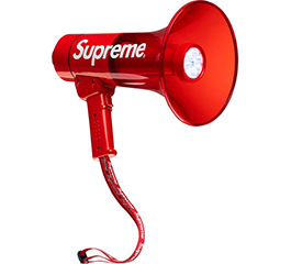 Supreme® / Pyle® Waterproof Mehaphone red