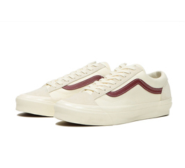 VANS OG STYLE 36 VLT LX  IVORY / BURGUNDY
