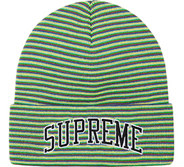 Supreme Rainbow Stripe Beanie