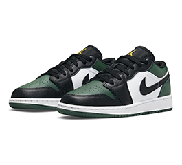 NIKE GS AIR JORDAN 1 LOW ＂GREEN TOE＂