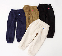 21FW KIDS CHAMPION BASIC SHERPA FLEECE LONG PANTS
