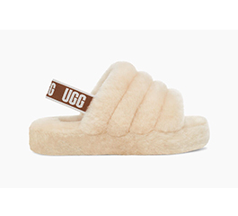 KIDS UGG FLUFF YEAH SLIDE