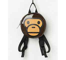  A BATHING APE BABY MILO FACE DAY PACK K