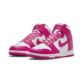 WMNS NIKE DUNK HIGH PINK PRIME