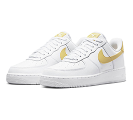 WMNS NIKE AIR FORCE 1 LOW SATURN GOLD