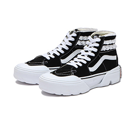 VANS X SANDY LIANG SK8-HI TAPERED MODULAR BLACK