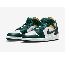 NIKE AIR JORDAN 1 MID SEATTLE SUPERSONICS
