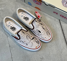 VANS VAULT X JAVIER CALLEJA OG CLASSIC SLIP-ON LX