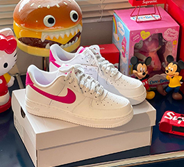 WMNS NIKE AIR FORCE 1 LOW ’07 WHITE PINK