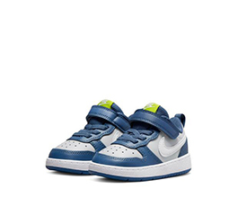 NIKE BABY COURT BOROUGH LOW 2 TDV GREYFOG / WHITE