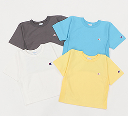 CHAMPION KIDS REVERSE WEAVE Ⓡ SHORTS SLEEVE T-SHIRT MUJI 22SS
