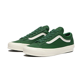 VANS STYLE 36 VAULT BY VANS×MUSEUM OF PEACE＆QUIET GREEN/MARSHMALLOW