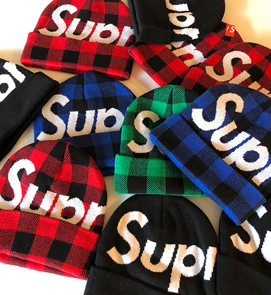 Supreme BIG Logo Beanie