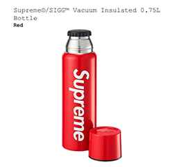Supreme SIGG Vacuum Insulated 0.75L bottle