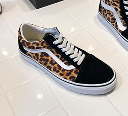 VANS OLD SKOOL (LEOPARD) BLACK/TRUE WHITE
