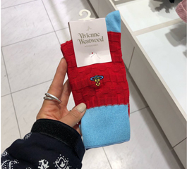 Vivienne Westwood  Two tone socks