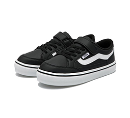 VANS KIDS FALKEN BLACK WHITE 