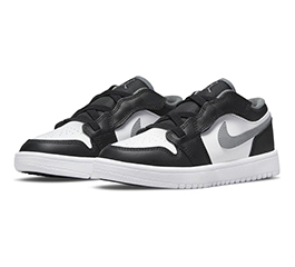 KIDS NIKE AIR JORDAN 1 LOW ＂PARTICLE GREY＂
