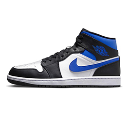 MEN NIKE AIR JORDAN 1 MID ＂RACER BLUE＂