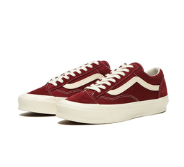 VANS OG STYLE 36 VLT LX  BURGUNDY / IVORY