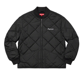 Supreme Quit Your Job Quilted Work Jacket