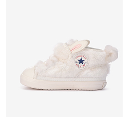 CONVERSE BABY ALL STAR N MINIRABBITS V-1 WHITE