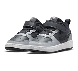 BABY NIKE COURT BOROUGH LOW 2 TDV GREY / BLACK