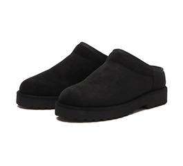 HAWKINS FUR SLIPON BLACK