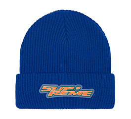 Supreme Raided Logo Patch Beanie