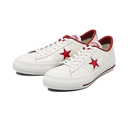 CONVERSE ONE STAR JAPAN WHITE / RED