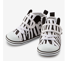 CONVERSE BABY ALL STAR N ANIMALS V-1 ZEBRA