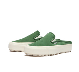 VANS SLIP-ON MULE VAULT BY VANS×MUSEUM OF PEACE＆QUIET GREEN/MARSHMALLOW
