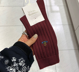 Vivienne Westwood one point socks