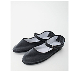 drogheria crivellini Papusse Mary Jane velvet GRAY