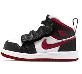 BABY JORDAN BRAND 1 MID ALT TD GYM RED