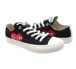 Comme Des Garçons Play x Converse OX BLACK
