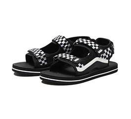 ★ VANS SANDAL BLK/WHT CHECK