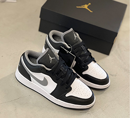 NIKE AIR JORDAN 1 LOW ＂PARTICLE GREY＂
