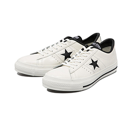 CONVERSE ONE STAR JAPAN WHITE / BLACK