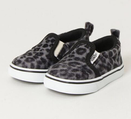 VANS BABY LEO SLIP ON (12-14) BLACK