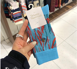 Vivienne Westwood pattern socks