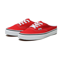 VANS AUTHENTIC MULE RED